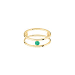 La Brune & La Blonde - Bague - Or Jaune & Émeraude