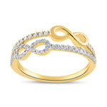 Aurum Adamas - Bague - Or jaune & diamants