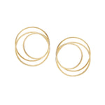 Caterina B - Boucles d'Oreilles - Or Jaune