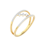 Aurum Adamas - Bague - Or jaune & diamants