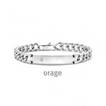 Orage - Bracelet Acier