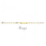 Orage Kids - Gourmette - Or Jaune