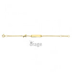 Orage Kids - Gourmette - Or Jaune