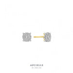 Aucielle - Boucles d'oreilles - Or Jaune & diamants