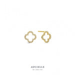 Aucielle - Boucles d'Oreilles - Or Jaune & Diamants