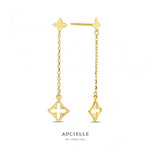 Aucielle - Boucles d'Oreilles - Or Jaune