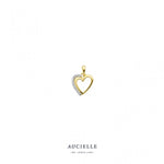 Aucielle - Pendentif - Or Jaune & Zirconium