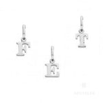 Aucielle - Pendentif - Lettre A-Z - Or Blanc