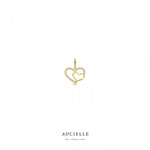 Aucielle - Pendentif - Or jaune & zirconium