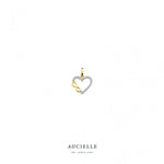 Aucielle - Pendentif - Or jaune & zirconium