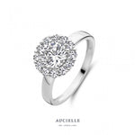 Aucielle - Bague - Or Blanc & Zirconium