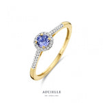 Aucielle - Bague - Or Jaune, Tanzanite & Diamants