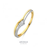 Aucielle - Bague - Or Bicolore & Diamants