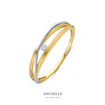 Aucielle - Bague - Or bicolore & diamants
