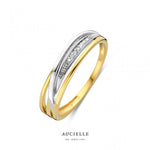 Aucielle - Bague - Or Bicolore & Diamants
