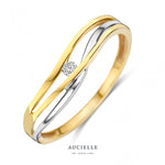 Aucielle - Bague - Or bicolore & diamants