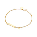 Caterina B - Bracelet - Gourmette - Or jaune
