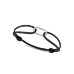 Rochet - Bracelet acier & cordon