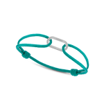 Rochet - Bracelet acier & cordon