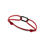 Rochet - Bracelet acier & cordon