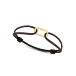 Rochet - Bracelet acier & cordon
