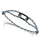 Rochet - Bracelet acier & cordon
