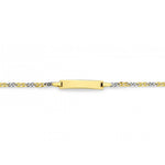 Pigou - Bracelet - Gourmette - Or Bicolore