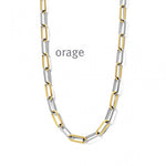 Orage - Collier Acier