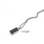 Orage - Collier Acier