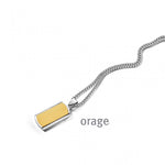 Orage - Collier Acier