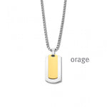 Orage - Collier Acier