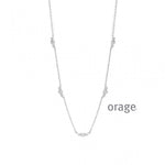 Orage - Collier - Argent & Diamant Lab