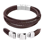 Lotus - Bracelet Cuir