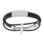 Lotus - Bracelet cuir