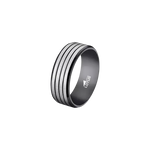 Lotus - Bague acier
