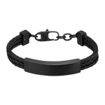 Lotus - Bracelet cuir