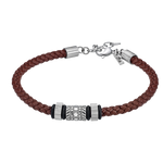 Lotus - Bracelet cuir