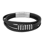 Lotus - Bracelet cuir