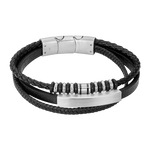 Lotus - Bracelet cuir