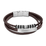 Lotus - Bracelet cuir