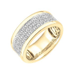 J&A 1970 - Bague - Or Jaune & Diamants