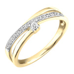 J&A 1970 - Bague - Or Jaune & Diamants
