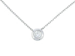 J&A 1970 - Collier - Or Blanc & Diamant
