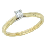 J&A 1970 - Bague - Bicolore & Diamant