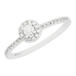 J&A 1970 - Bague - Or Blanc & Diamants