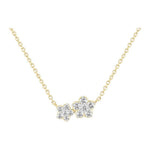 J&A 1970 - Collier - Or Jaune & Diamants