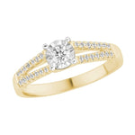 J&A 1970 - Bague - Or Jaune & Diamants
