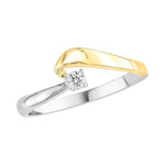 J&A 1970 - Bague - Bicolore & Diamant