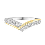 J&A 1970 - Bague - Bicolore & Diamants