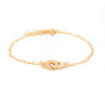Bracelet - Plaqué Or - Menottes